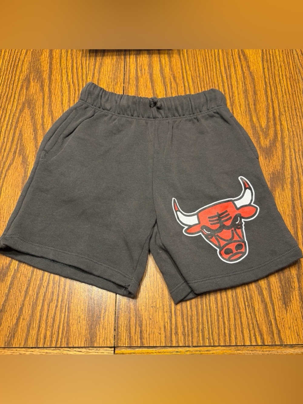 NBA Black and White Logo Sweatshirt with Red Accent